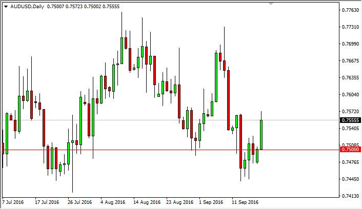 AUD/USD Forecast September 20, 2016, Technical Analysis