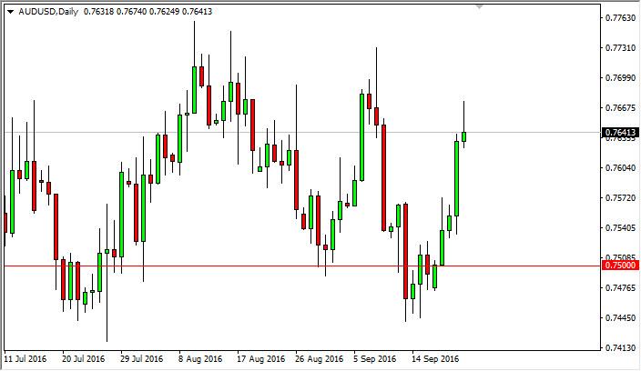 AUD/USD Forecast September 23, 2016, Technical Analysis